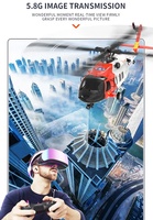Hélicoptère RC professionnel YXZNRC F09-S UH60 6CH Flybarless avec gyroscope à flux optique GPS et système de caméra FPV 5.8G prêt à voler