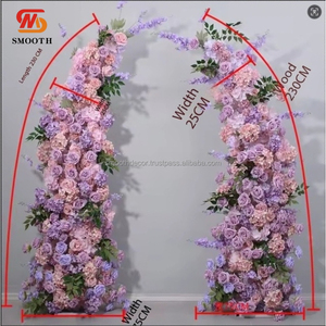SMOOTH Wed Silk Flower <b>Arch</b> Decoration Artificial Flower <b>Arch</b> <b>for</b> Wedding Events Decor Silk Fabric <b>Arch</b> Flowers Wed Backdrop - Product Image 6