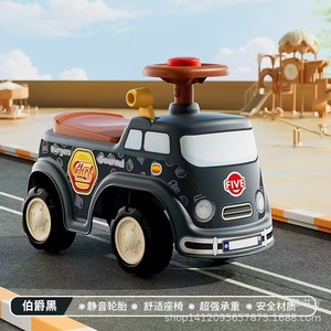 Fire Truck Ride On Toy Car For Kids 1-3 Years Old Unisex PP Material Four Wheels - Product Image 4