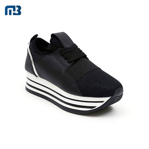 Nouveau style gros personnalisé 35-41 taille plate caché talons hauts dames plate-forme chaussures - Product Image 2