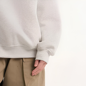 Vintage Oversized Mock Neck Sweatshirt Pullover Crew Neck Hoodie for Women Autumn - Product Image 4