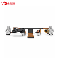 Motor Stepper VIRIS145 Penggerak Ganda Terpisah Auto Iris Phi9.7-10.5mm 3.0-5V untuk Kamera Keamanan Iris Aperture Stepper Motors