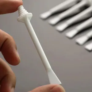 100 unidades de varillas de cera para la nariz, aplicadores de cera multiusos para la eliminación indolora del vello de la nariz, accesorios de cera, herramienta de limpieza - Product Image 5