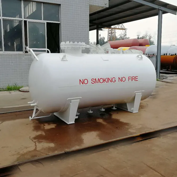 Satılık yaygın 100m3 gaz depolama tankı LPG tankı kullanılır