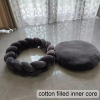 CHUUYU PET Lit Orthopédique pour Chien Façon Canapé, Fait Main, Coton de Haute Qualité, Design Moderne et Tendance, Niche Chaude pour Petits Chiens et Chats