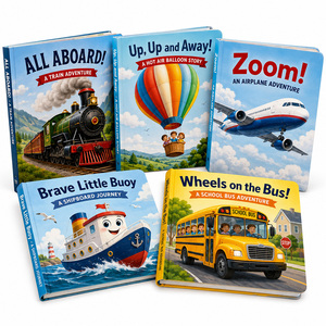 Impresión de Libros Infantiles al por Mayor, Libros de Cuentos de Tapa Dura, Ilustraciones Vívidas a Todo Color, Listos para Regalo, con Estampado Holográfico - Product Image 1