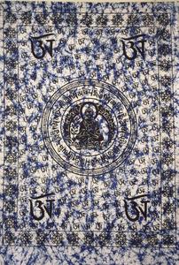 ผ้าคอตตอนสไตล์พื้นเมืองสำหรับแขวนติดผนังขนาดจิ๋วของตกแต่งประตูตกแต่งโต๊ะทำมือแบบชาวเผ่าทำด้วยมือ - Product Image 3