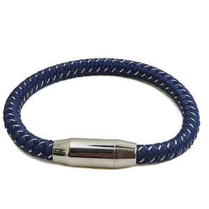 Custom Logo Classic <strong>Men's</strong> New <strong>Style</strong> Hand-woven Multi-layer Combination Accessory Metal Magnet Clasp Fashion <strong>Bracelet</strong> - Product Image 1