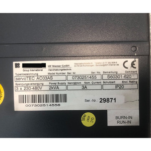 ไดรฟ์ S60301-620 มือสอง สภาพดี Werner S60301-620 ไดรฟ์ S60301-620 มือสอง สภาพดี Werner S60301-620 - Product Image 4