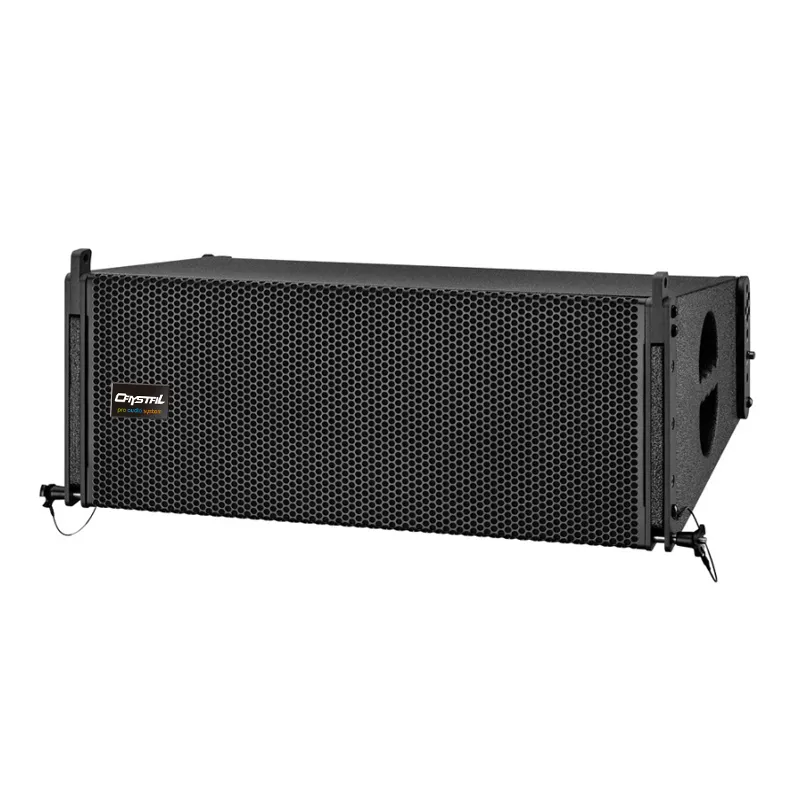 Sistema de altavoces para escenario y Iglesia, caja de altavoces con 8 líneas duales, altavoz profesional Subwoofer, sistema de sonido