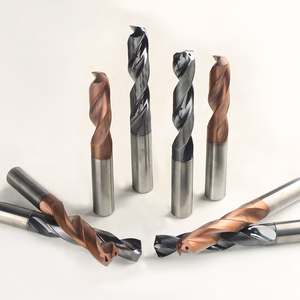 Kkdaoku 3D/5D CNC tungsten carbide bit Twist khoan với bên trong và bên ngoài làm mát bằng phay Cutter OEM/ODM/OBM hỗ trợ - Product Image 2