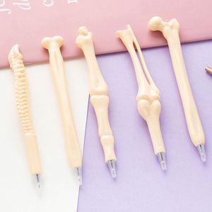 Wholesale Office Student Plastic Stationery 1.0Mm Bone Shape Promotional Ballpoint <b>Pen</b> - Product Image 1
