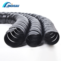 Protector de Cables en Espiral de PP Flexible, Mecánico e Hidráulico, Protector de Cables en Espiral de PP Negro Resistente al Desgaste