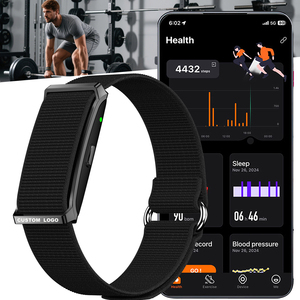 OEM ODM personalizzato 1ATM impermeabile sport Smart Band ActivityTracker braccialetto senza schermo Fitness Tracker <span class=keywords><strong>cardiofrequenzimetro</strong></span> - Product Image 1
