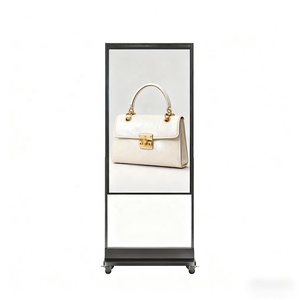 OEM超高輝度2K店舗用デジタルサイネージウィンドウスクリーン（<span class=keywords><strong>Android</strong></span> <span class=keywords><strong>OS</strong></span>搭載、WiFiクラウド制御、レストランデジタルメニュー対応） - Product Image 3