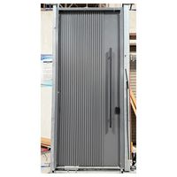 Porte d'entrée principale de style européen PRIMA pour hôtel, en acier inoxydable, portail principal en alliage d'aluminium, portes d'entrée