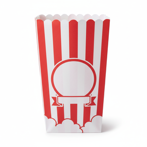 Bolsas de Papel Desechables Resistentes al Aceite de Grado Alimenticio, Bolsas para Palomitas a Prueba de Grasa para Microondas con Impresión de su Logotipo - Product Image 1