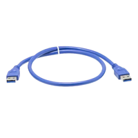 Cable de extensión USB 3,0 USB 2,0 de alta calidad Cable de línea macho M/M tipo tamaños 0,3 M/0,5 M/1M/1,5 M/1,8 M/3M Cámara ordenador trenza