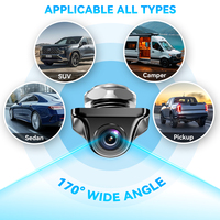 Caméra de recul pour plaque d'immatriculation, caméra de vision arrière de voiture, Plug and Play, compatible OEM pour modèle spécifique