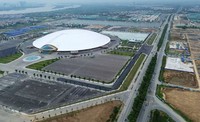 Estructura de Acero para Techo de Membrana Tensada, Proyecto del Centro Nacional de Convenciones y Exposiciones de Vietnam