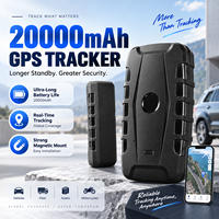 Traceur GPS 4G HB-209C 20000mAh à aimant puissant, suivi en temps réel des véhicules et des actifs, longue autonomie, alarme de retrait, suivi mondial
