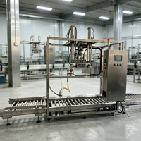 Machine de remplissage aseptique BIB (Bag-in-Box) à tête unique pour vin de fruits, jus, boissons concentrées et liquides fermentés, capacité 1 tonne