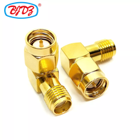 Approvisionnement d'usine SMA Type mâle femelle 90 degrés à Angle droit adaptateur RF prise Jack connecteurs coaxiaux (RF) convertisseur connecteur coudé