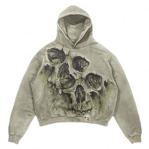 OEM Vente en gros Logo personnalisé French Terry sweats à capuche unisexe goutte épaule multicolore 100% coton polaire Designer motif sweats à capuche pour hommes - Product Image 2