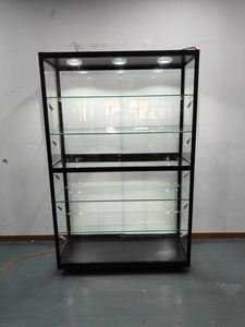 HIKUYA Good Quality Factory Price Glass Wall Store <strong>Display</strong> Cabinet Show <strong>Case</strong> - Product Image 4