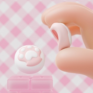 Capuchons de joystick 3D mignons pour Switch 2 - Housses de protection en forme de patte de chat de dessin animé - Product Image 4