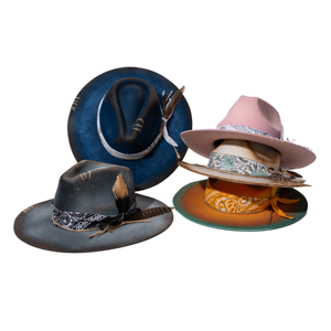 Высококачественные 100% шерстяные фетровые шляпы для мужчин и женщин, широкополые Гангстерские охотничьи шляпы для вечеринок и деловых сцен - Product Image 1