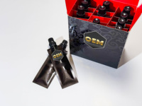 Nouveautés Boîtes en carton ondulé de luxe Black Bull Honey VitaMax pour Maca robuste avec revêtement UV et design gaufré