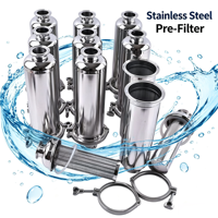 Boîtier en acier inoxydable de précision SS304 SS316L pour cartouches de filtre à eau Big Blue de 4,5 x 20 pouces avec conception à boulon pivotant