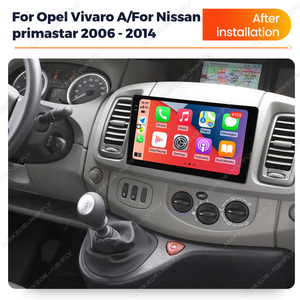 MEKEDE Car Audio Radio GPS navigazione Touch Screen Auto-play Android Auto Opel <span class=keywords><strong>Vivaro</strong></span> <span class=keywords><strong>a</strong></span> per Nissan Primastar 2006-2014 - Product Image 6