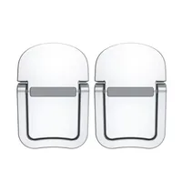 2pcs Portable Mini Laptop Stand Riser Zinc Alloy Computer Keyboard Stand pour Notebook Holder