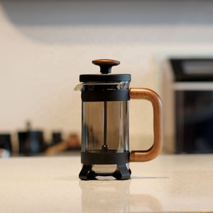 Borosilicate Glass Stainless Steel Heat Resistant 34 oz French Presses Coffee <b>Maker</b> - Product Image 6