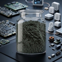 Suministro de fábrica: Polvo de nanotricobalto tetraóxido (óxido de cobalto) Co3O4, 80nm, partícula primaria D50, 0.2-0.3m, grado electrónico para