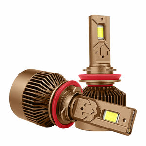 Nueva llegada popular 18000lm Xenón HID LED faro frontal globos 48V 180 vatios tres tubos de calor accesorios para automóviles H8 H11 - Product Image 1