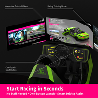Renixsim Commercial Project Réaliste Rallye Racing Arena Motion Driving Simulator GT 05 Car Sim Racer Cockpit