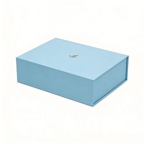 Caja de Embalaje de Papel Plegable para Ropa y Zapatos con Logotipo Personalizado, Hecha con Materiales Reciclados, Rígida, Magnética, Rectangular - Product Image 6