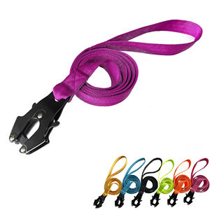 مقود كلب تكتيكي للتدريب من النايلون مخصص احترافي من المصنع مع مشبك Flog - Product Image 1