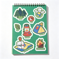 Rouleau d'étiquettes autocollantes en papier couché brillant, imperméable et à forte adhérence, impression personnalisée pour emballage de produits, autocollant en papier cuivre pour livre