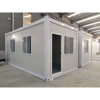 Maisons conteneurs modulaires pliables en acier léger, design créatif Star Cabin, pour cuisine, salon, chambre, écologiques, 20 pieds