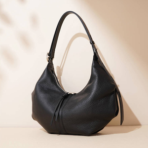 Bolso <span class=keywords><strong>bandolera</strong></span> con cierre de cremallera portátil de alta calidad de piel de vaca de diseño de lujo, bolso de mujer de cuero genuino, bolsos de hombro - Product Image 6