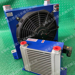 เครื่องทำความเย็นน้ำมันไฮดรอลิก Wuxi Fulide รุ่น AH3818T 600 ลิตร 380 โวลต์ 24 โวลต์ แบบพัดลม ระบบทำความเย็นแนวนอน - Product Image 2