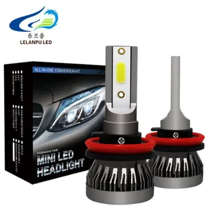 Sistema di illuminazione automatica di vendita caldo Mini Fanless 6000k altri luce per Auto Mini faro a Led lampadine per fari per Auto H1 H7 H8 H9 H11 H4