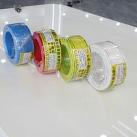 Fil électrique en cuivre toronné isolé PVC BV BVR 1,5 mm 2,5 mm, câble d'alimentation pour la construction industrielle et le câblage résidentiel