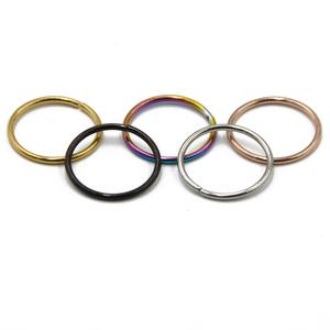 Anneaux de nez, de lèvres et d'oreilles articulés sans couture, en acier chirurgical, pour cartilage, tragus, hélix, piercing corporel - Product Image 3