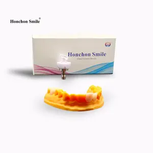 Dental glas Keramik barren Honchon Smile, Glas Lithium Disilicate Dental glas Keramik material für Dental Cadcam System