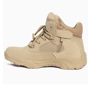 Botas Tácticas TSA0105 para Hombre, Botas de Combate Tácticas para Senderismo, Botas de Tobillo, Zapatos de Combate para Fuerzas Especiales, Zapatos de Desierto para Exteriores - Product Image 4